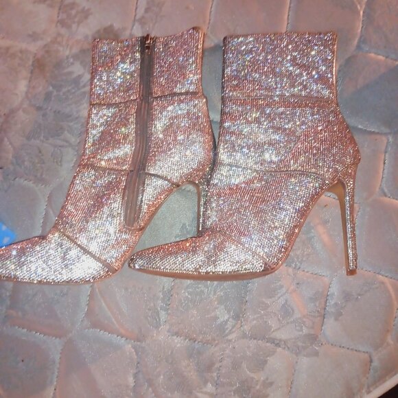 Rhinestone boots - Picture 1 of 1